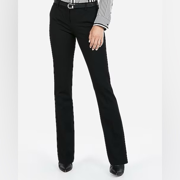 Express Columnist Barely Boot Dress Pants - Picture 1 of 7